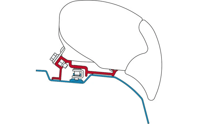 Fiamma F65/F80 Kit Mercedes Sprinter - VW Crafter (High Roof) 7 Fiamma F65/F80 Kit Mercedes Sprinter - VW Crafter (High Roof) – Bild 5