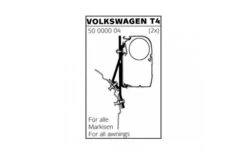 Thule Van Adapter -Berühmter Markisen Geschäft 3162 190324