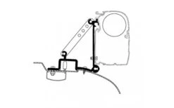 Thule Van Adapter -Berühmter Markisen Geschäft 3166 190519