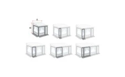 Fiamma Privacy Room / Caravanstore ZIP XL Frontpanel Für Markisenvorzelte 20 Cm -Berühmter Markisen Geschäft 347235 2244373