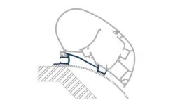 Dometic PR-Adapt Adapter Für Dachmarkisen PR 2000 Und PR 2500 4,0m -Berühmter Markisen Geschäft 457038 3315950