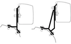 Thule Omnistor 3200 Markisenadpater Ford Transit / Tourneo Custom LHD -Berühmter Markisen Geschäft 520637 3374168