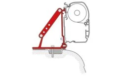 Fiamma F45 Kit High Roof Adapter Westfalia -Berühmter Markisen Geschäft 57245 5656
