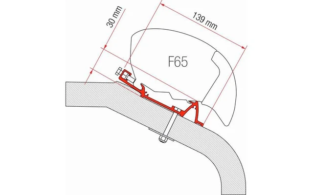 Fiamma Adapter Lmc Tec 370 Cm Passend Für F65 Und F80 Markise 3 Fiamma Adapter Lmc Tec 370 Cm Passend Für F65 Und F80 Markise