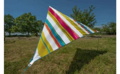 Bent Zip-Canvas Single Verbindbares Sonnensegel 250 X 250 X 250 Cm Limette -Berühmter Markisen Geschäft 691805 4862594 1