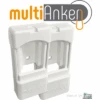 Multianker Clip 2er Set Für Befestigung Vom Multianker Wäschetrockner An Multianker Saugnäpfen Grau -Berühmter Markisen Geschäft 696806 4775552