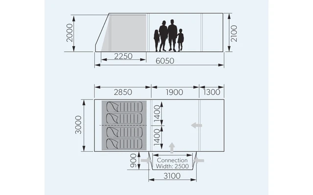 Dometic Rarotonga DA FTT 401 AIR LH Aufblasbares Driveaway Vorzelt 3 M Modell Links 8 Dometic Rarotonga DA FTT 401 AIR LH Aufblasbares Driveaway Vorzelt 3 M Modell Links – Bild 6