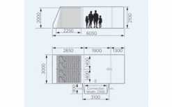 Dometic Rarotonga DA FTT 401 AIR TC LH Aufblasbares Driveaway Vorzelt 3 M Modell Links -Berühmter Markisen Geschäft 707879 4802012