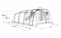 Outwell Greenwood 6 -Berühmter Markisen Geschäft 736946 4959275