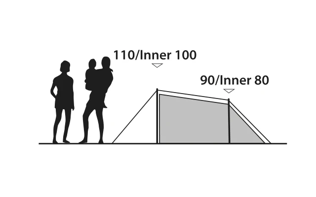 Outwell Earth 2 Doppelbeschichtetes Zelt 3 Outwell Earth 2 Doppelbeschichtetes Zelt