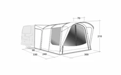 Outwell Waystone 240 -Berühmter Markisen Geschäft 805409 5270759