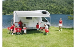 Fiamma F45s 260 Markise Gehäusefarbe Polar White Tuchfarbe Royal Grey 260 Cm -Berühmter Markisen Geschäft 811757 5283851