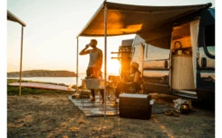 Fiamma F80s Ducato 320 Markise Gehäusefarbe Deep Black Tuchfarbe Royal Grey 320 Cm -Berühmter Markisen Geschäft 822725 5315027