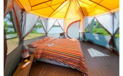 Coleman Octagon Familienzelt Für 8 Personen Orange -Berühmter Markisen Geschäft 823922 5325641